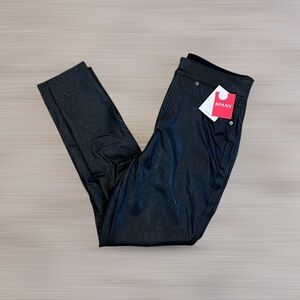 SPANX Faux Leather Ankle Skinny Leg Pants